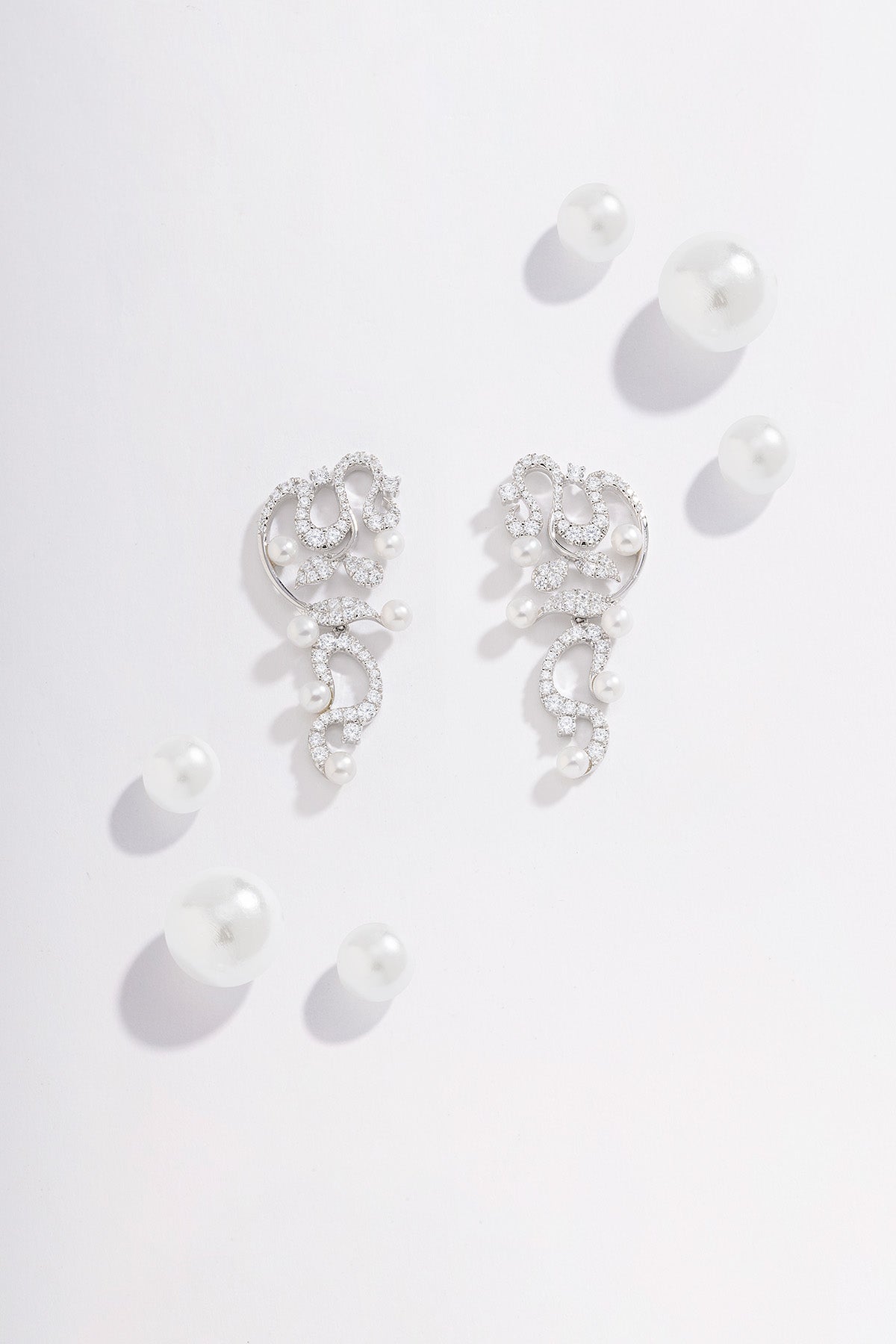 APM Monaco hotsell Flower Asymmetrical Earrings