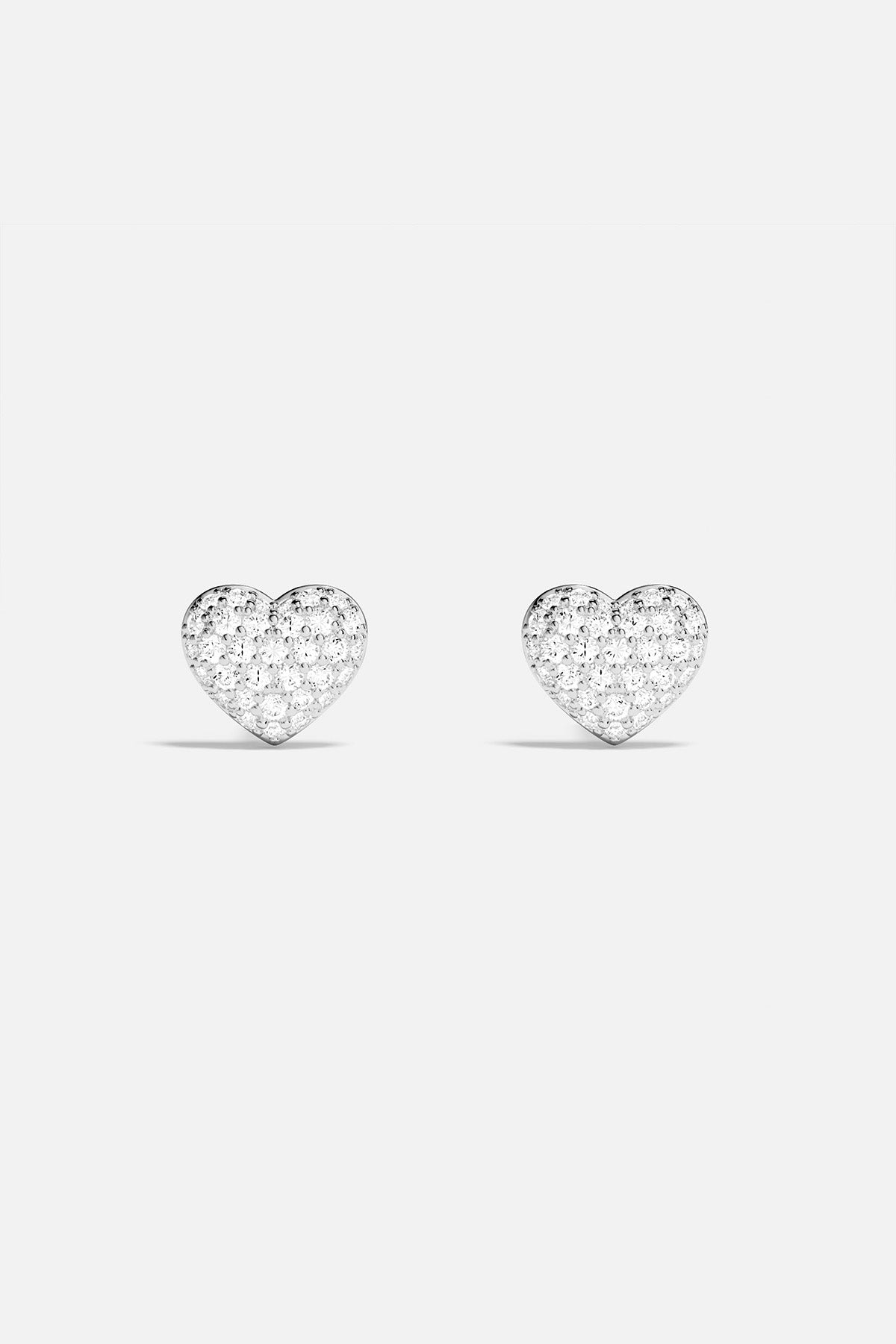 Heart Stud Earrings - APM Monaco