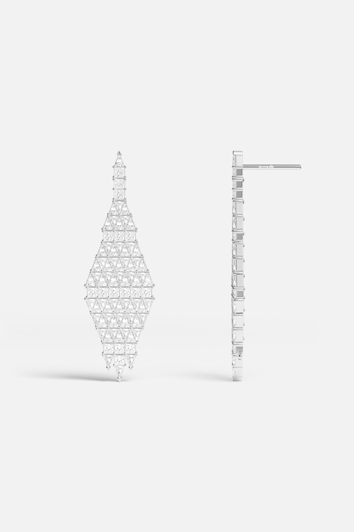 Art Deco Statement Drop Earrings - APM Monaco