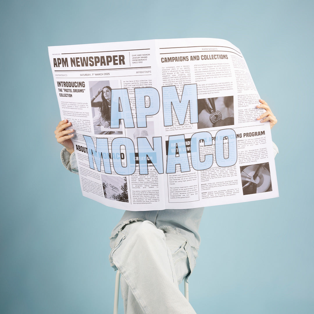 APM Monaco Collection Printemps Newspaper