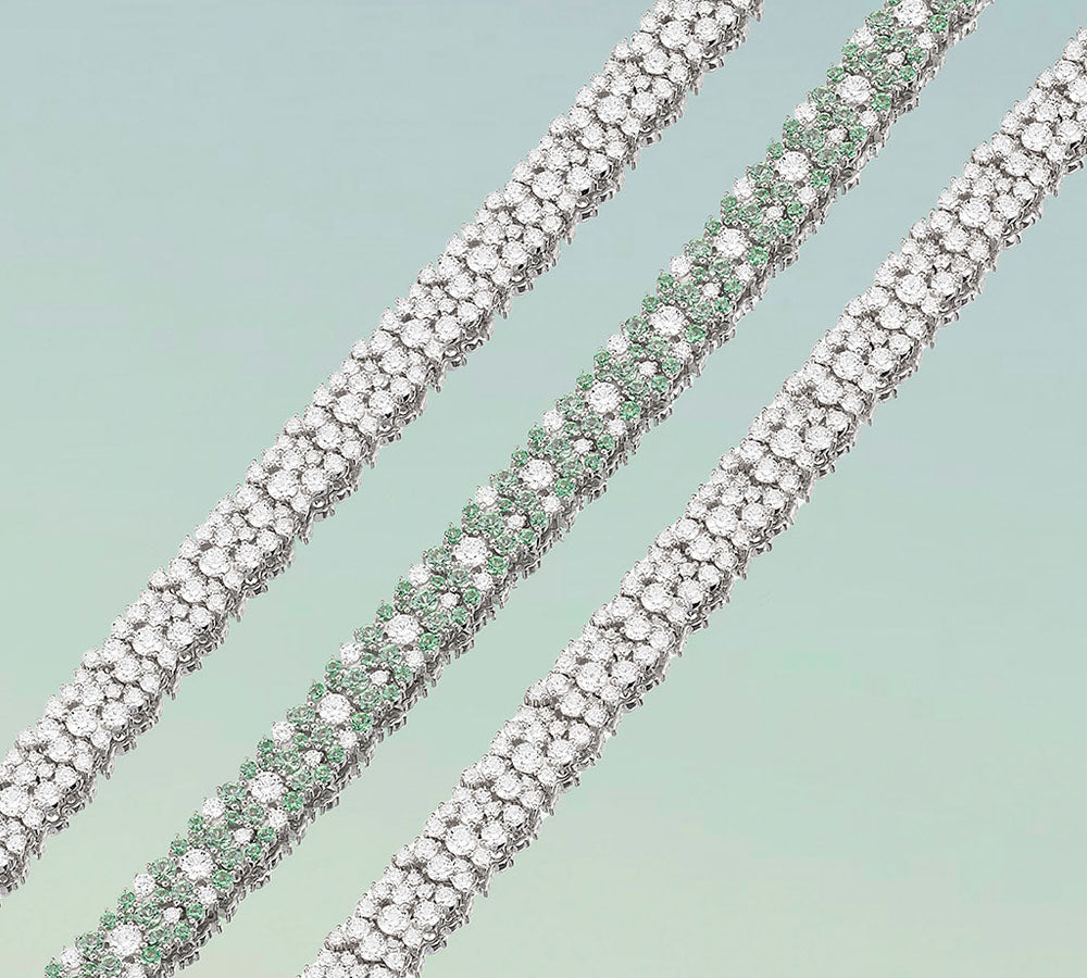 APM Monaco Collection Printemps Raindrop Bracelets