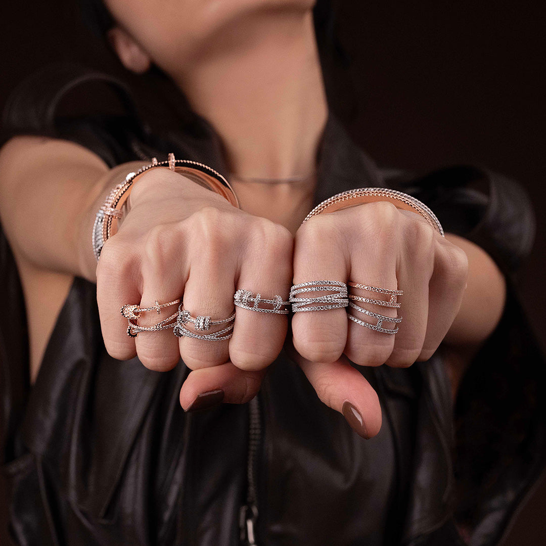 APM-Monaco-Croisette-Rings-Rose-Silver