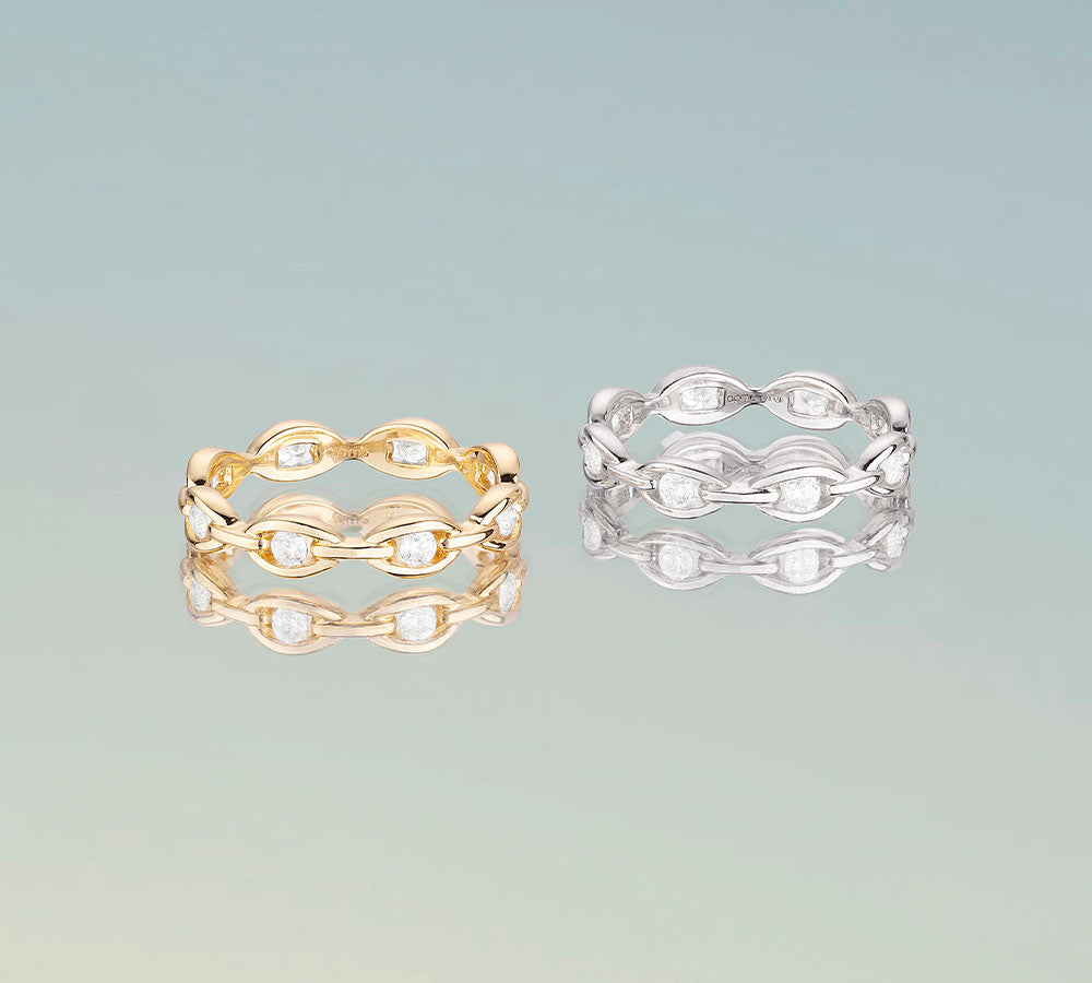 APM Monaco Yacht Club Maille Marine Rings