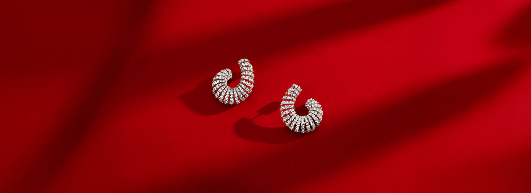 APM Monaco Hiver Pavé Earrings