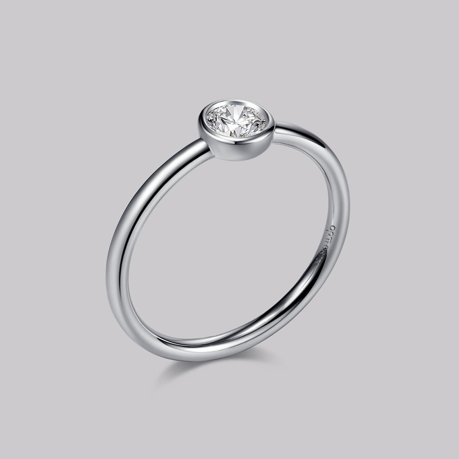 Round Diamond Ring (0.24ct) - APM Monaco UK