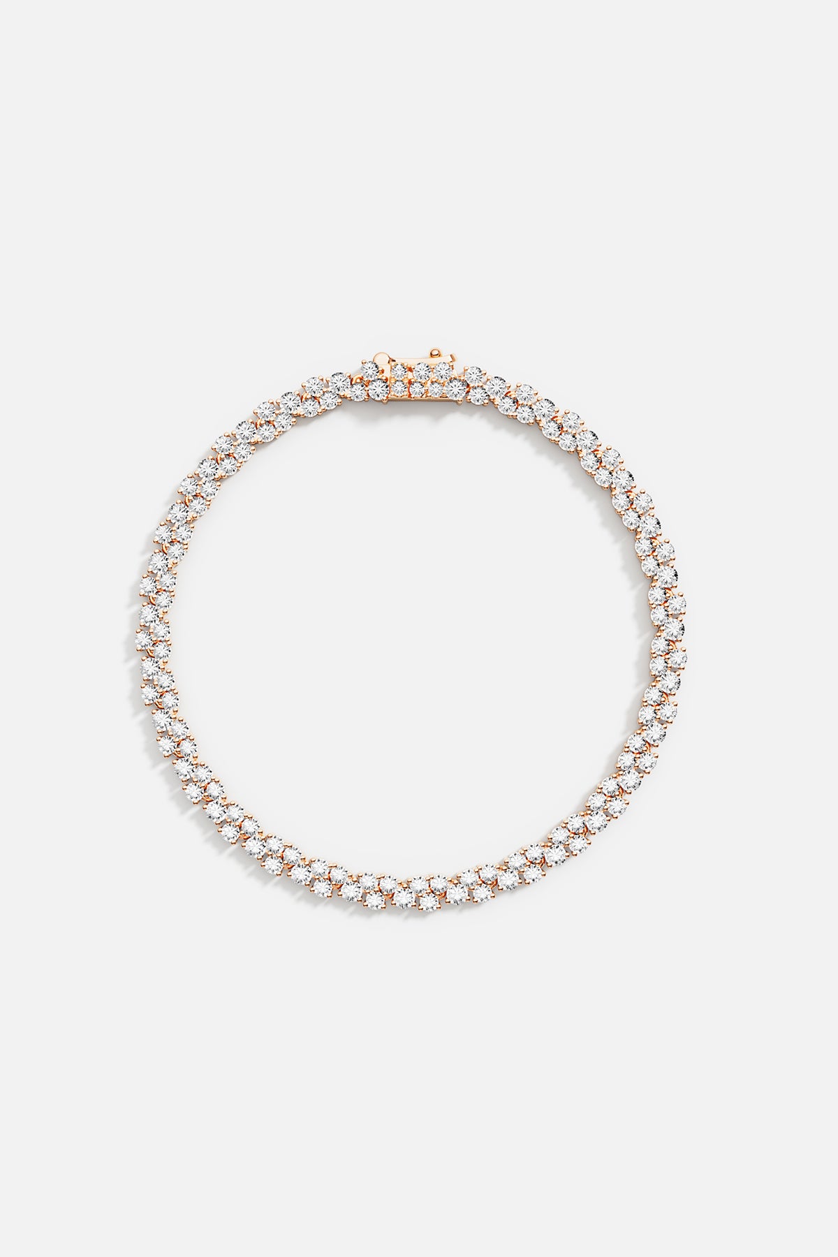 APM Monaco Pavé Bracelet in Rose Gold