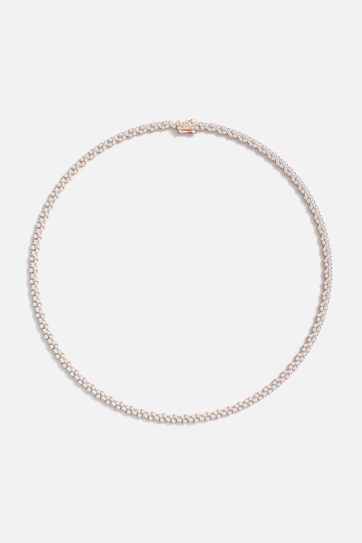 APM Monaco Pavé Choker in Rose Gold