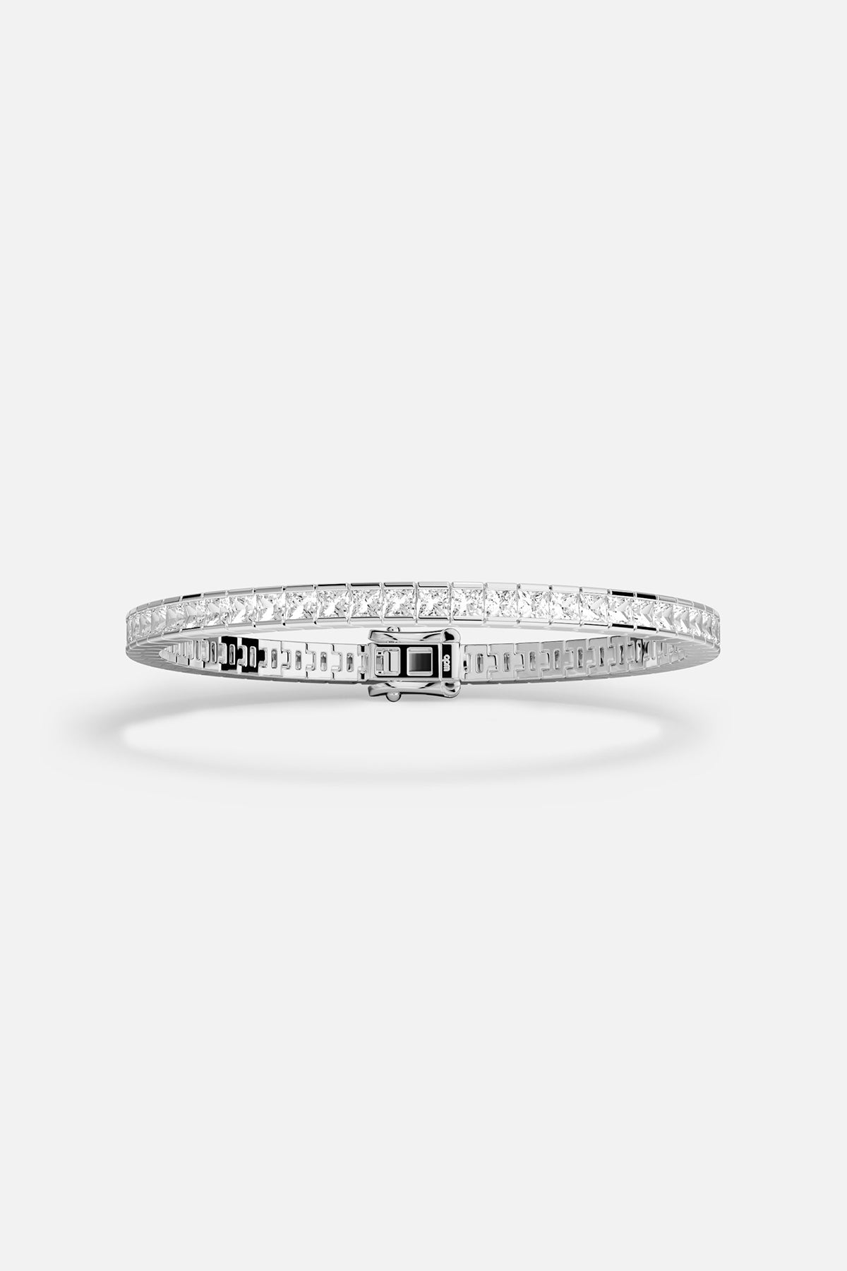 Lumière Pavé Bracelet in silver tone- APM Monaco