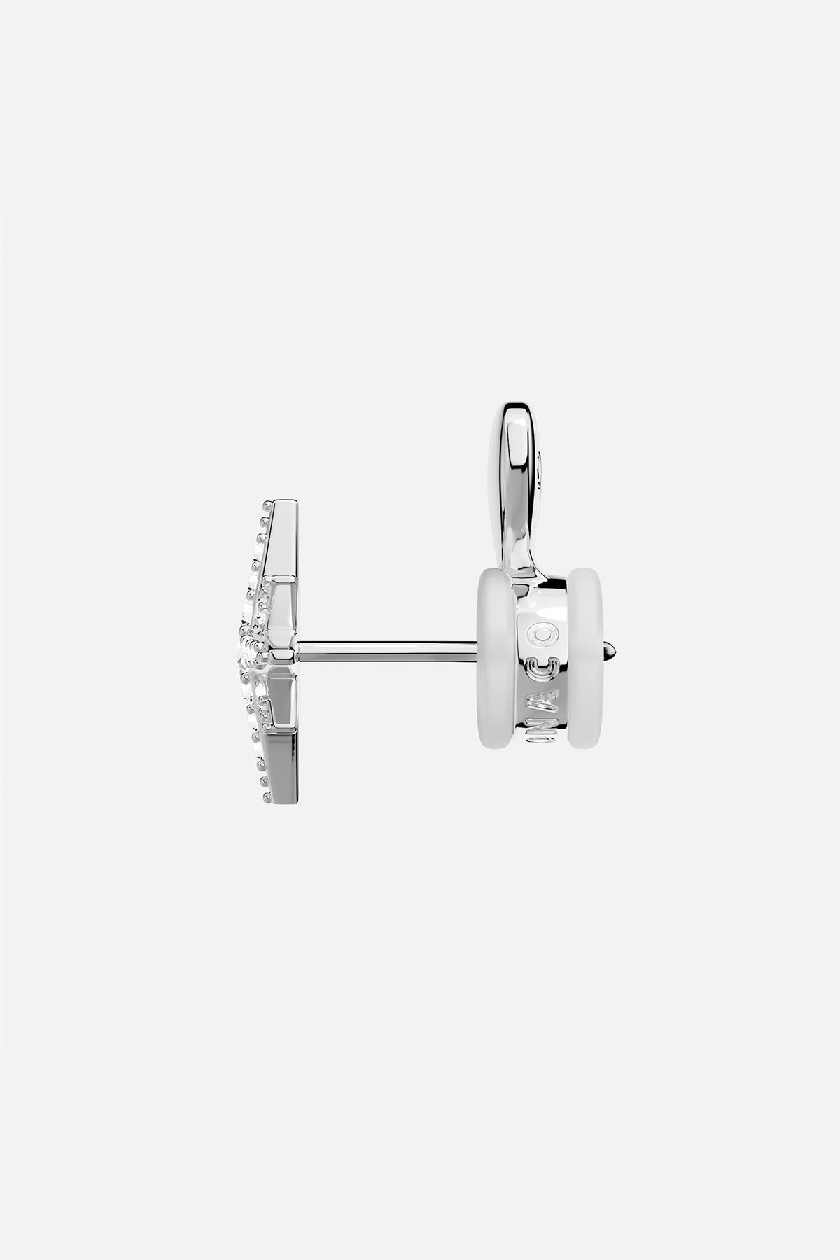 Silver tone Earnut - APM Monaco