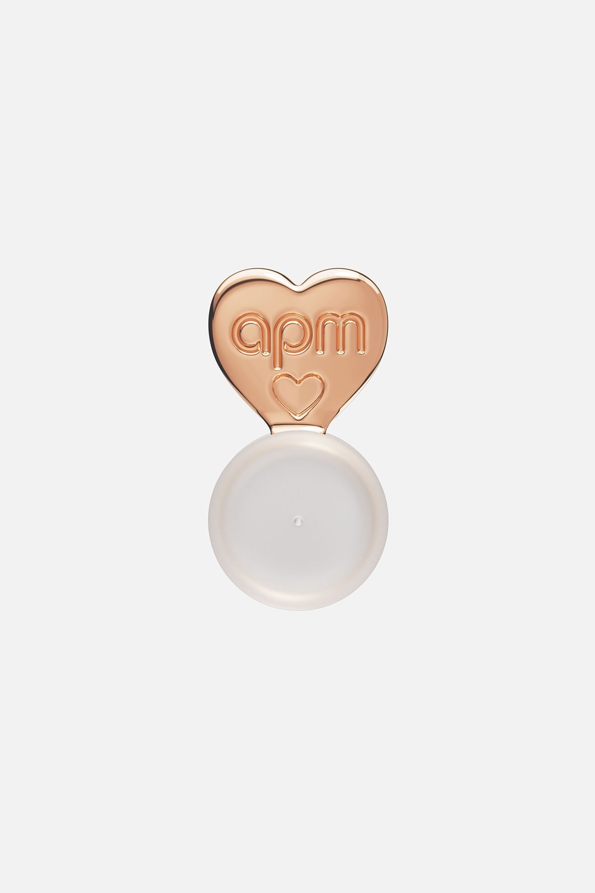 Rose-Gold tone Earnut - APM Monaco