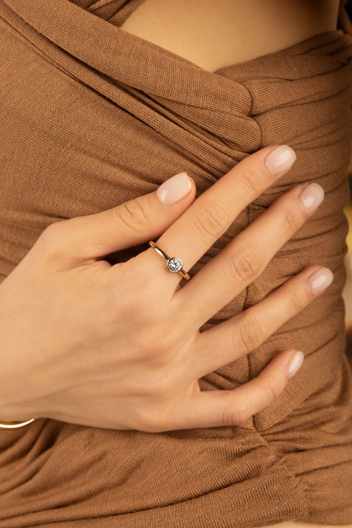 APM Monaco Éclat Ring in Yellow Gold