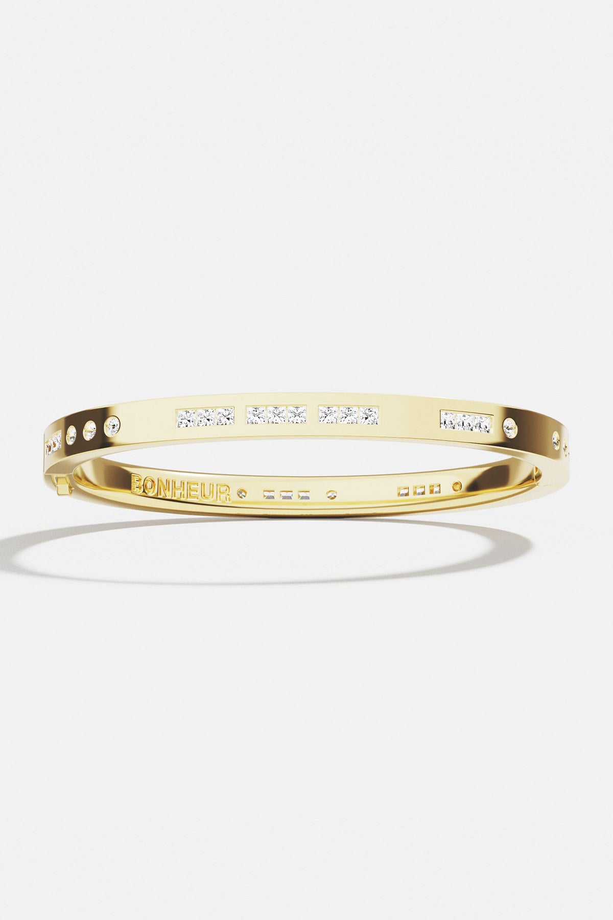 BONHEUR Morse Code Bangle