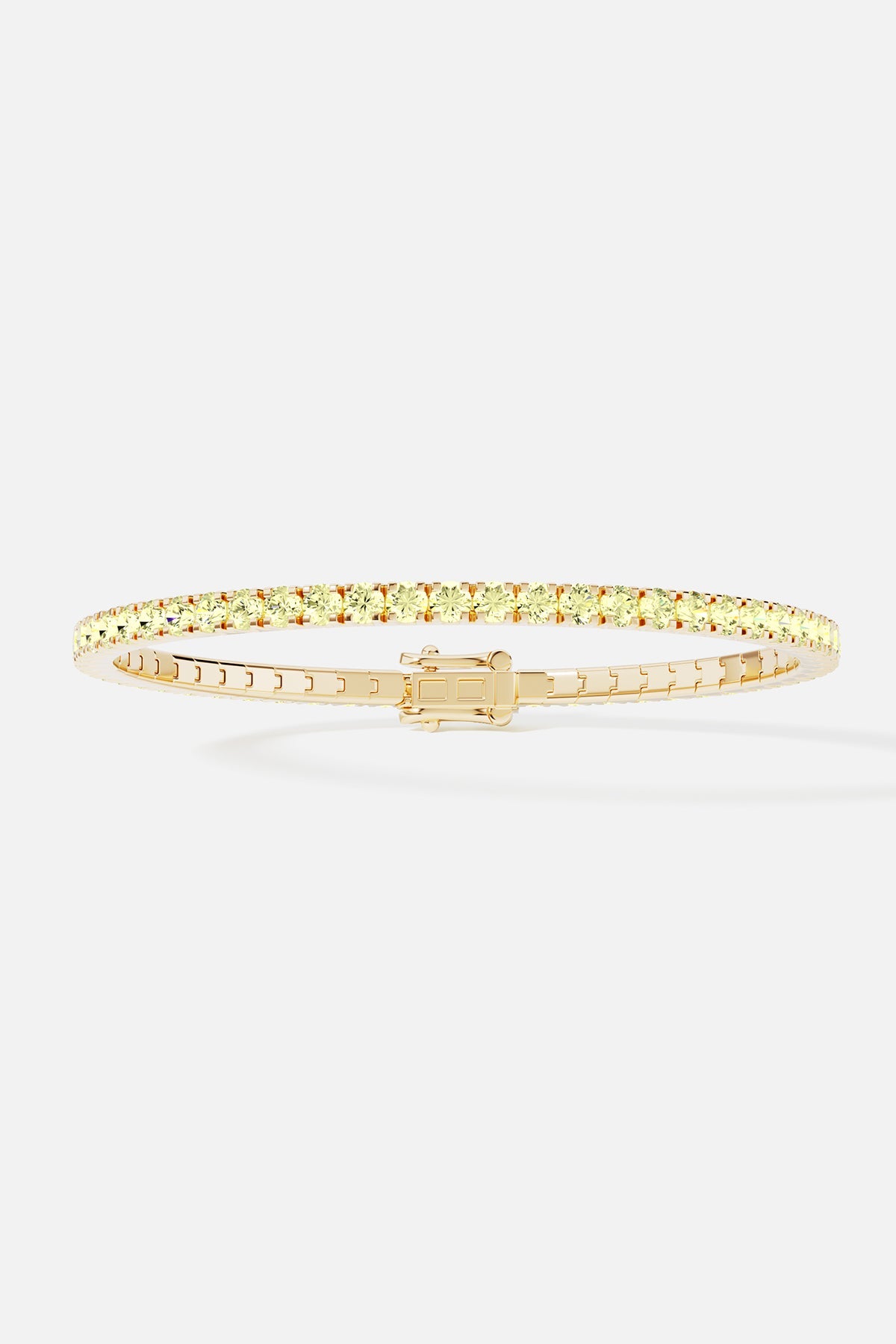 APM Monaco Tennis Bracelet in yellow gold