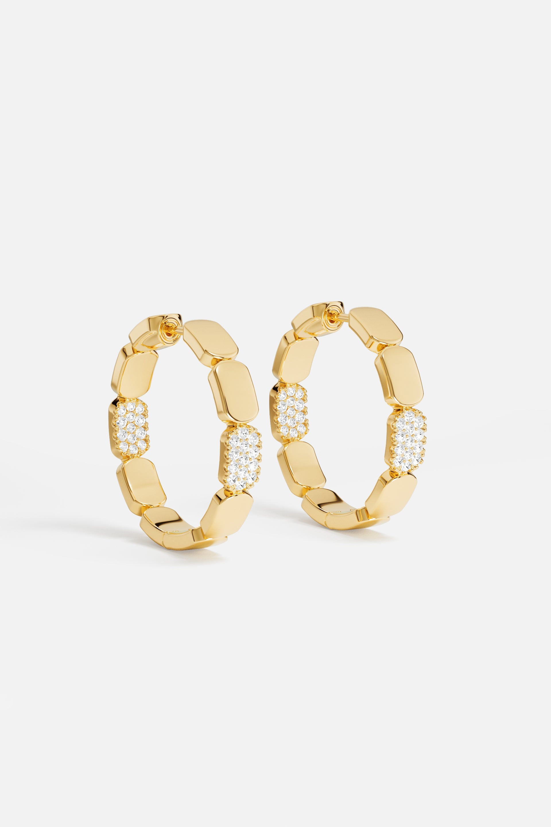 Dainty Gold Hoop Earrings - Small