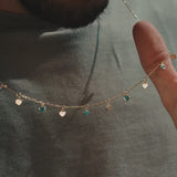 Pear Y-Drop Adjustable Necklace