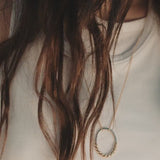 Pavé Twist Adjustable Necklace