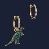 Small Asymmetric Rexy Earrings