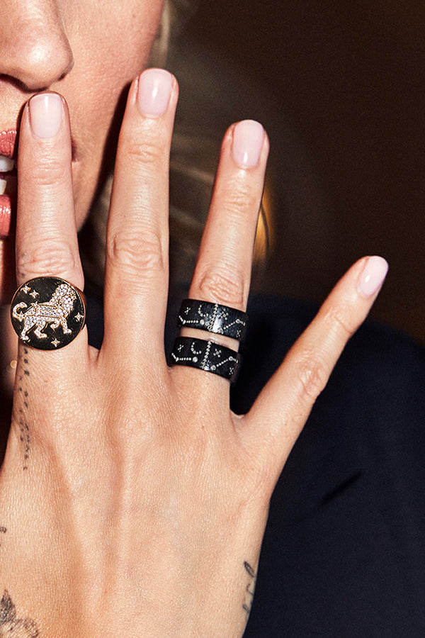 APM Monaco Constellation Ring in Silver