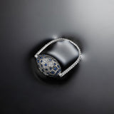 Oval Cross Ring