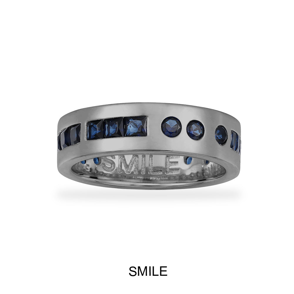 SMILE Morse Code Ring | APM Monaco