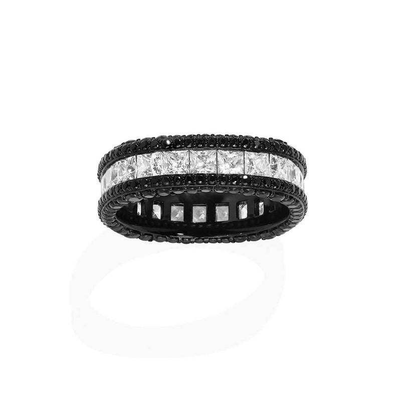 Black Pavé Ring