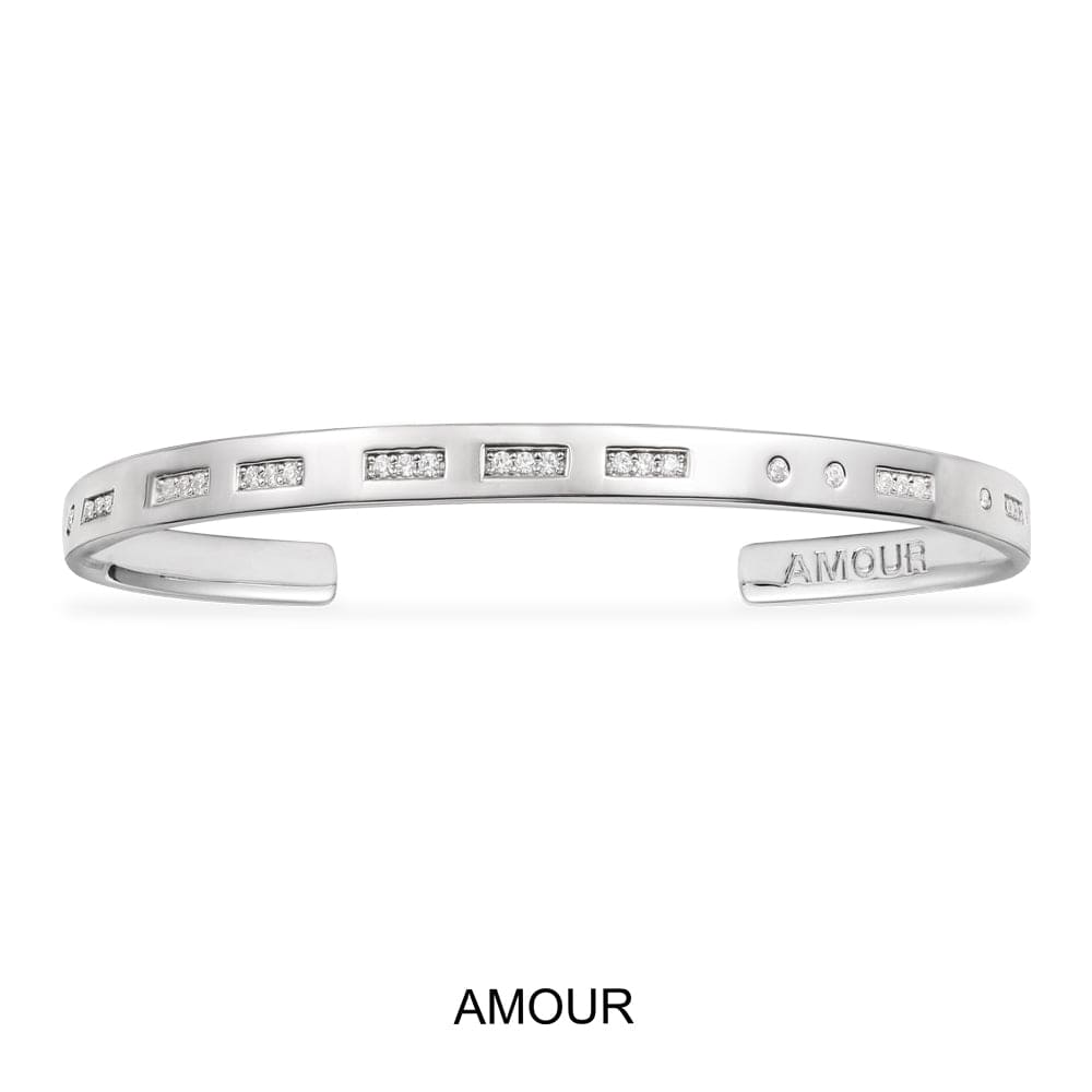 AMOUR Morse Code Cuff - APM Monaco UK