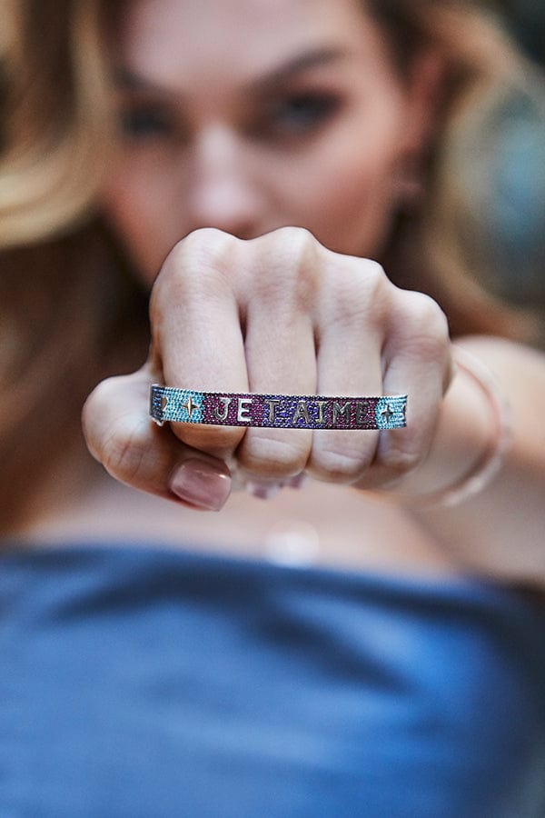 JE T'AIME Multicolor Bangle