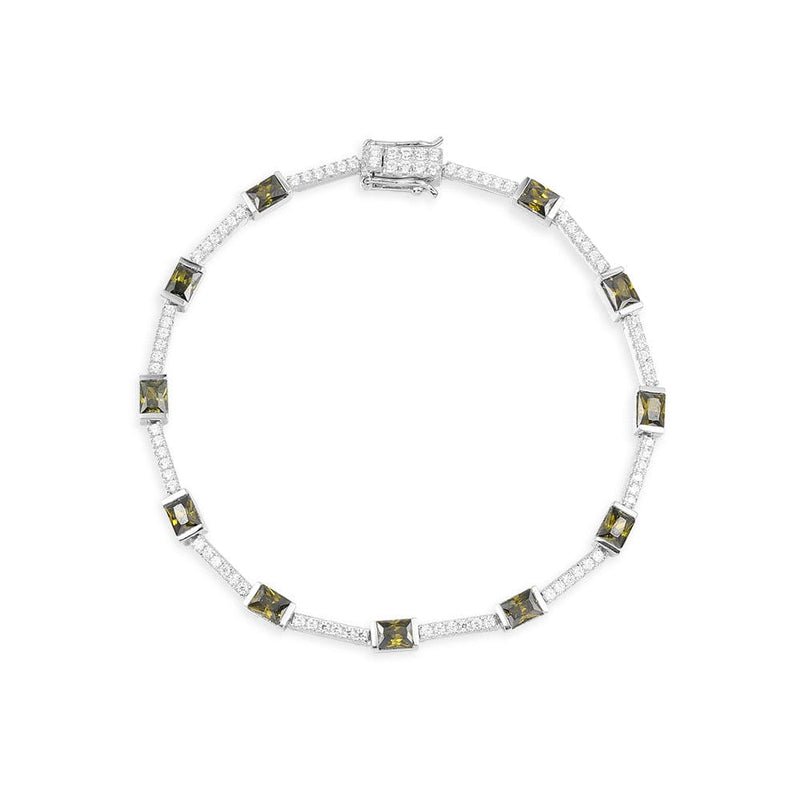 Pavé Green Bracelet