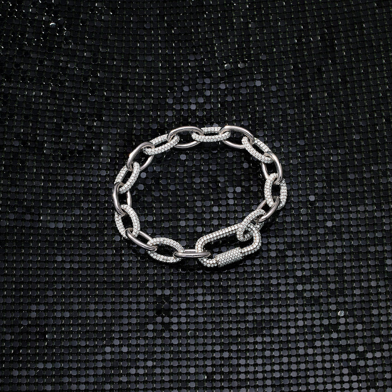 Pavé Chain Bracelet