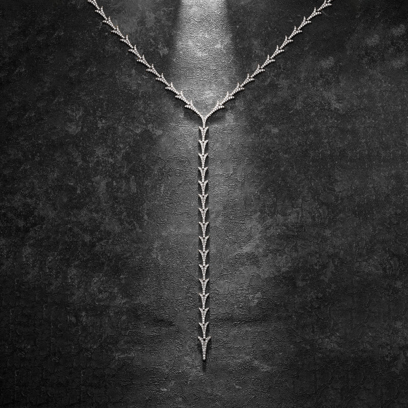 Dragon Tail Y-drop Necklace