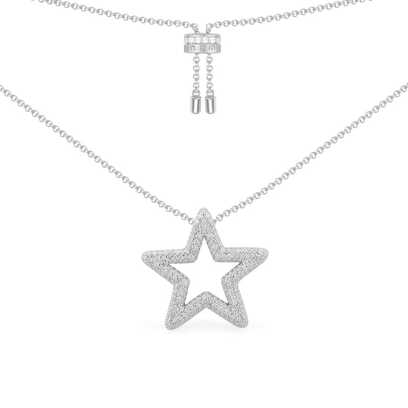 White Star Adjustable Necklace