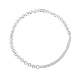 White Round Chain Necklace