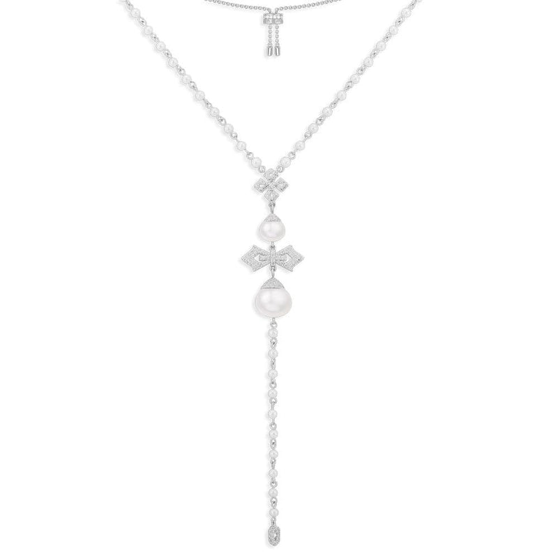 Drop Cross Adjustable Necklace