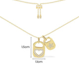 Heart & Twinkle Can Tab Adjustable Necklace