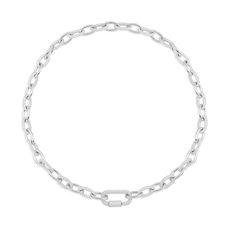 Pavé Chain Necklace