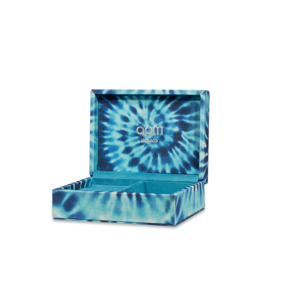 Blue Tie-Dye Jewelry Box - APM Monaco UK
