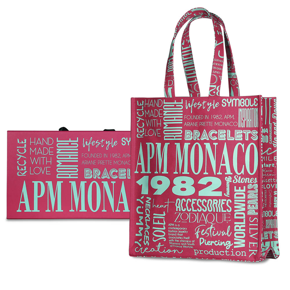 Blue ÉTÉ Tote Bag - APM Monaco UK