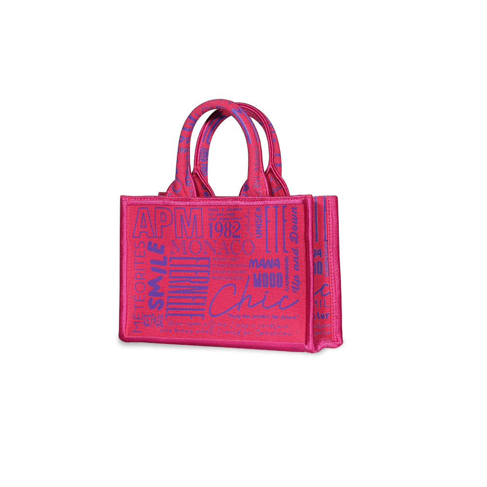 Mini Purple ÉTÉ Tote Bag - APM Monaco UK