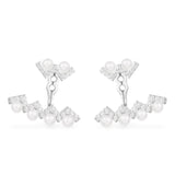 Up And Down Ear Jackets with Pearls