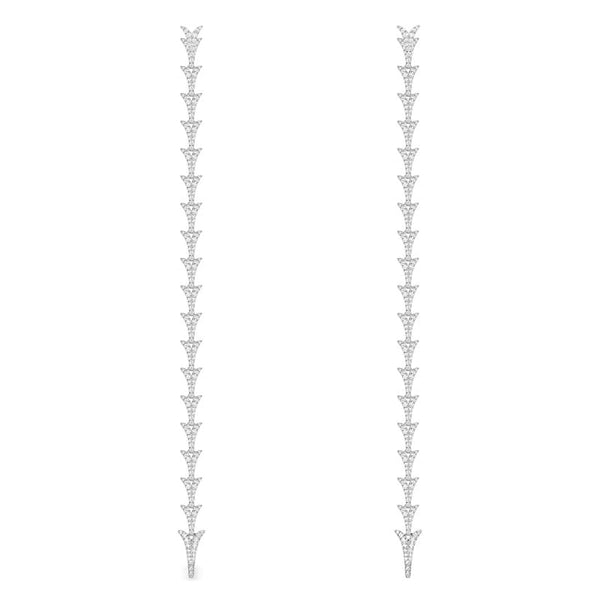 Long Dragon Tail Earrings