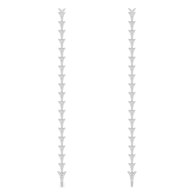 Long Dragon Tail Earrings