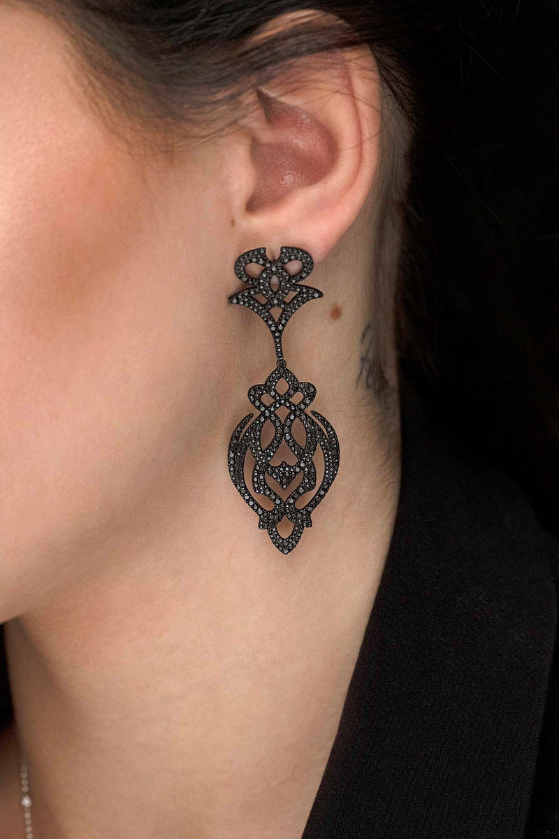 Arabesque Drop Earring