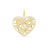 Openwork Heart Medal (Clippable)