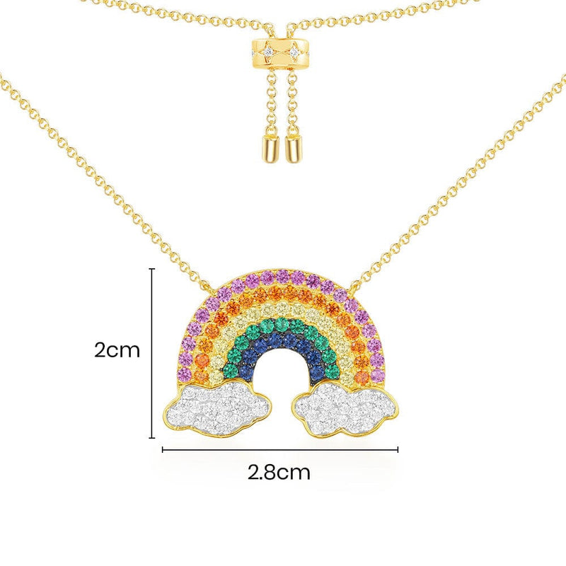 Rainbow Adjustable Necklace