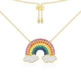 Rainbow Adjustable Necklace