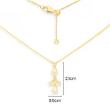 Flower Adjustable Necklace