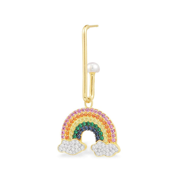 Single Rainbow Earring