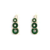 Malachite Drop Earrings