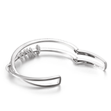 Double Cuff with Sliding Rings