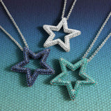 White Star Adjustable Necklace